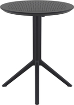 Комплект пластиковой мебели Siesta Contract Sky Folding 60 Carmen, черный