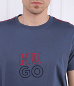 Футболка Stacked Hugo Bodywear - голубой(50490418)