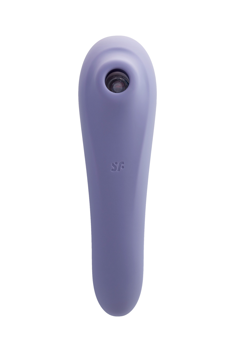 Вакуум-волновой бесконтактный стимулятор клитора Satisfyer Dual Pleasure, силикон, лиловый, 17,9 см.
