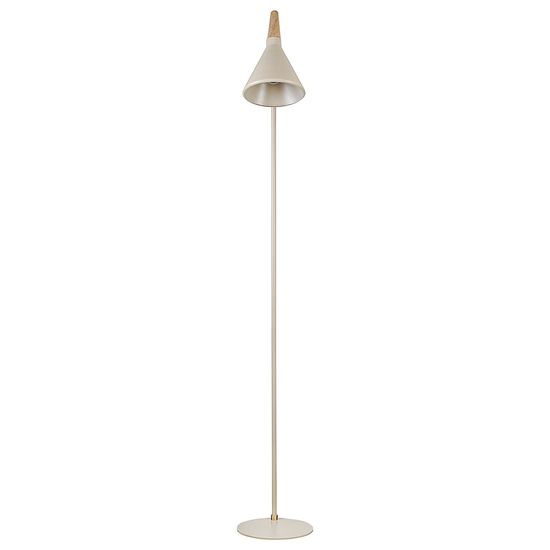 Торшер thor, 164 см, бежевый