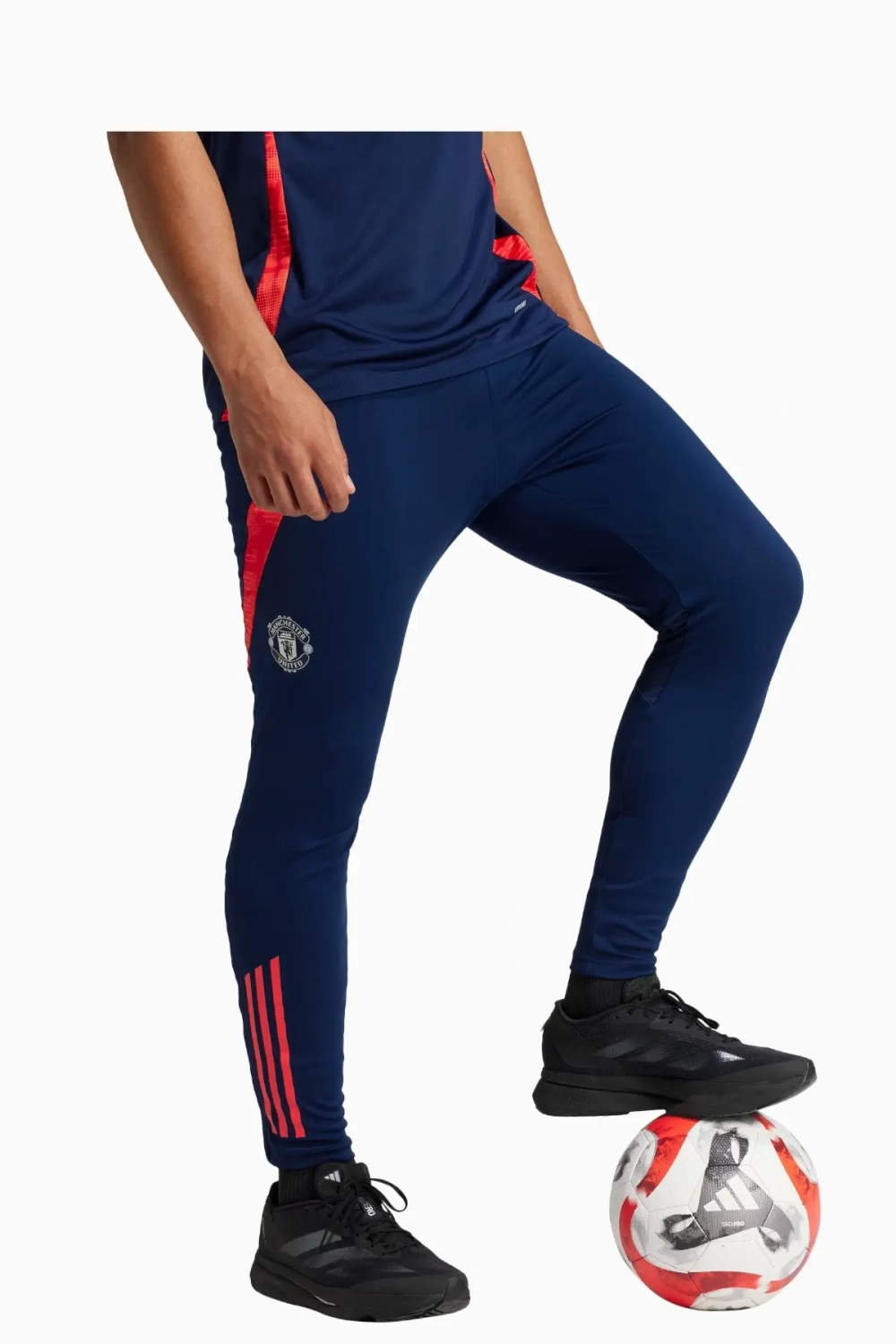Штаны adidas Manchester United 24/25 Training - темно-синий