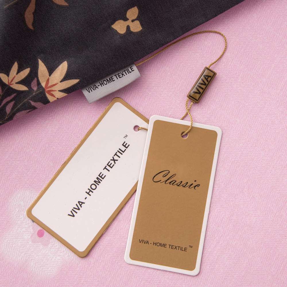 Комплект постельного белья Люкс Сатин 100% хлопок на резинке AR374