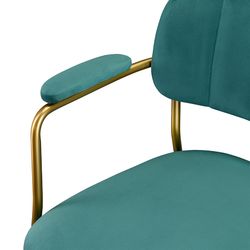 Стул Eirill, велюр, темно-зеленый
