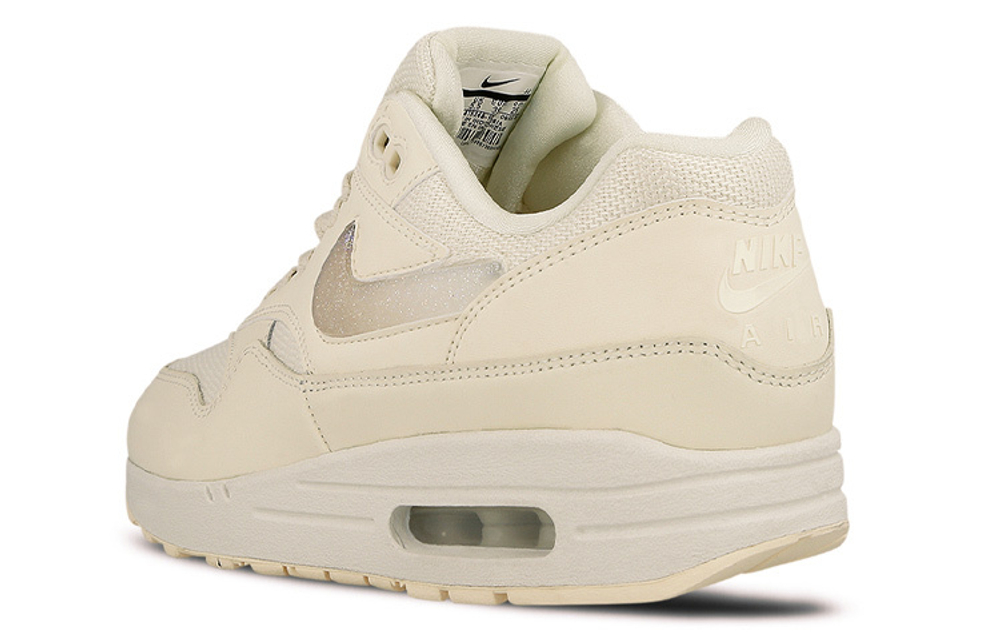 Кроссовки Nike Air Max 1 Pale Ivory Swoosh (Женская размерная сетка)