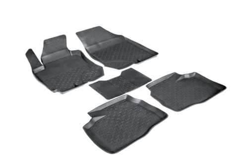 Резиновые коврики с высоким бортом для Hyundai i30 2009-2012 Seintex.71746