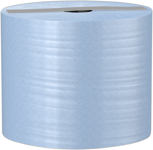 Протирочный материал Veiro Professional Comfort W201, 2-слойный, синий, 1000 листов, 2 рулона в упаковке