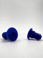 Отбойник капота силиконовый синий ВАЗ 2110-12, Приора, Гранта комплект 2 шт