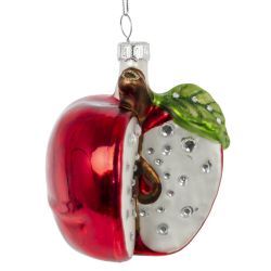 GAEM Украшение новогоднее "Яблоко", L7 W6 H10 см
