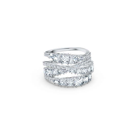 TWIST:RING WRAP CZWH/RHS FULL PAVE 58