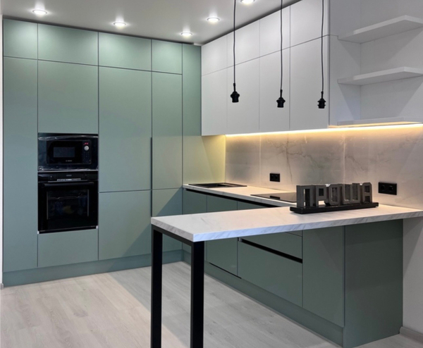 Примеры современных кухонь в дизайне из интернета