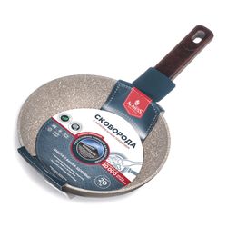 СКОВОРОДА С АНТИПРИГАРНЫМ ПОКРЫТИЕМ PFLUON MARBLE, 20*4,5 СМ