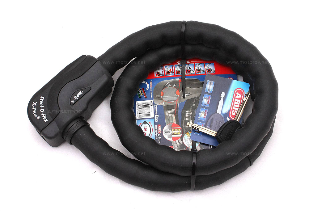 Трос с замком ABUS Granit Steel-O-Flex X-Plus 1025 120см
