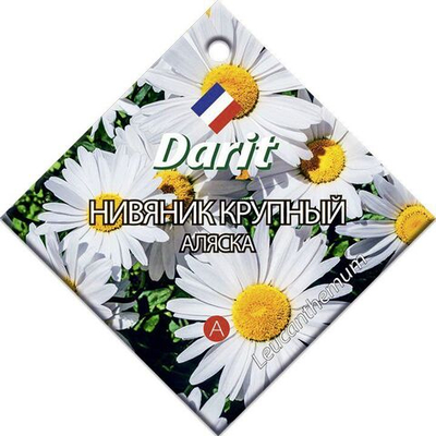 Ромашка (нивяник) Аляска, семена Дарит 0,3г (300)