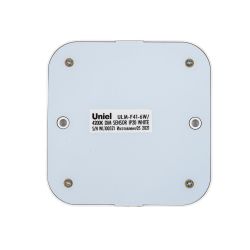 ULM-F41-6W-4200K-DIM SENSOR IP20 WHITE Светильник светодиодный накладной. ультратонкий с бесконтактным выключателем. набор из 3-х шт. Квадратный. 85х85х6.5мм. 255Lm. Белый. ТМ Uniel