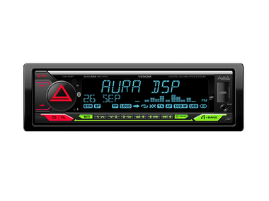 AURA VENOM-D41DSP | Процессорный BT/USB/FM  1 DIN ресивер