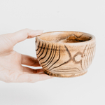 Набор из двух деревянных чаш Art of Siberia из сибирского вяза 12,5 см и 10,3 см. TN39