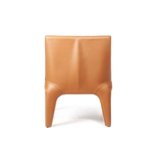 Лаунж-кресло Bocca, коричневая экокожа