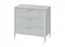 Комод Type 3 ящика ширина 90 см (светло-серый)