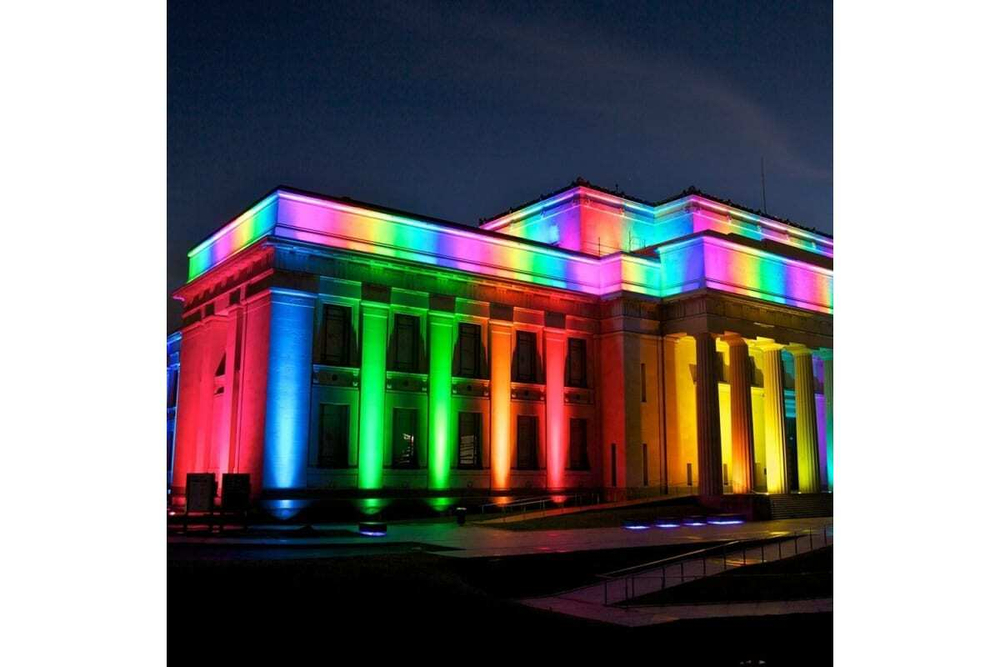 Прожектор LED линейный архитектурный LL-892 18Вт RGB DC24V IP65 с DMX 1000mm Feron