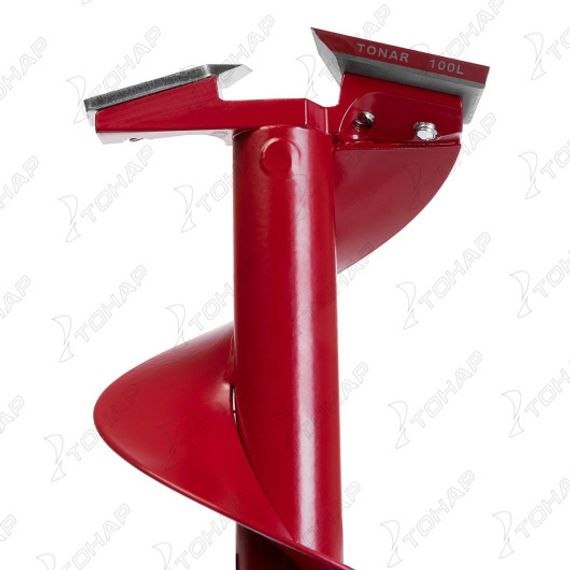 Ледобур BURAN 100L левое вращение, цельнотянутый шнек (LB-100L) Тонар