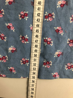 Блузка в цветочек на 4/5 лет