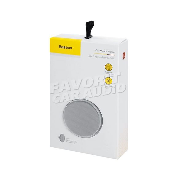 Ароматизатор Baseus Fabric Artifact ткань воздуховод серый