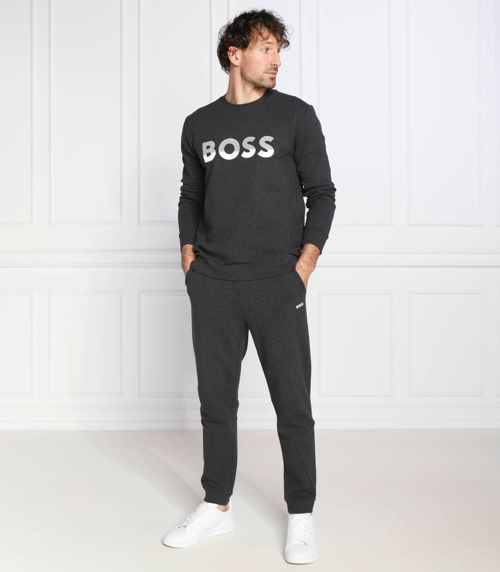 Худи salbo 1 BOSS GREEN - графитовый(50477043)