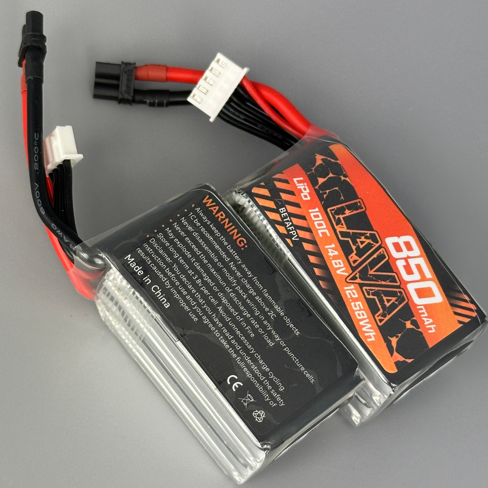 Аккумуляторы Betafpv Lava 4S 850mAh 2шт.