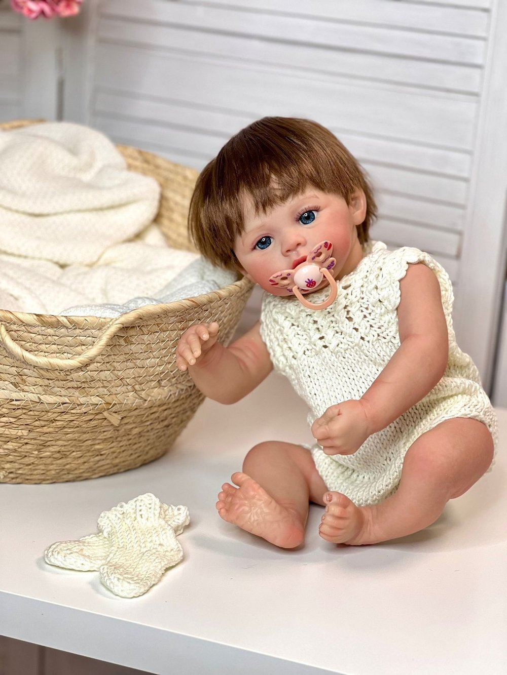 Кукла Реборн мягконабивная 45см (FA-898)