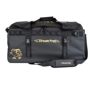 Сумка влагозащитная на колесах Stream Trail Shinano II 95 л черный/золотой