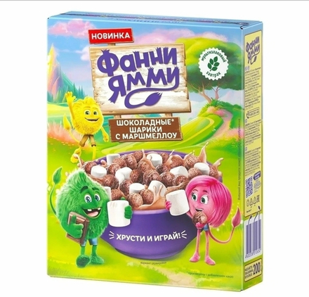 Сухой завтрак Фанни ямми