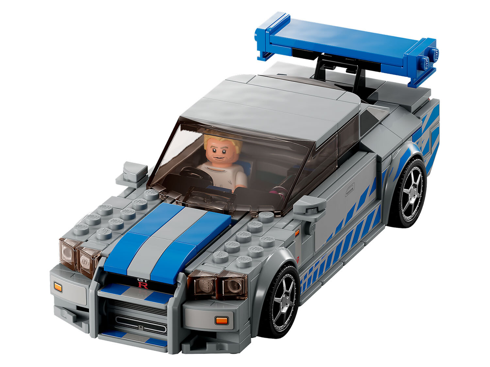 LEGO Speed Champions 76917 «Nissan Skyline GT-R (R34)» — “Двойной Форсаж”