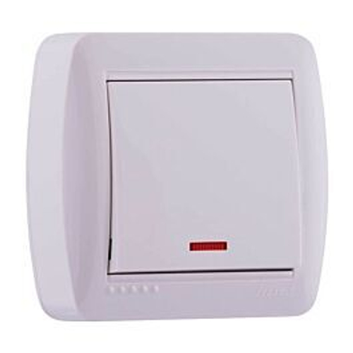 DEMET 711 0200 111 Выключатель с подсв бел
