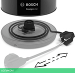 Электрочайник Bosch TWK3P423 черный