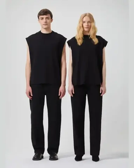 Джинсы Straight Fit черные