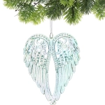 Подвеска «Крылья ангела» 11*15 см, Зелёный