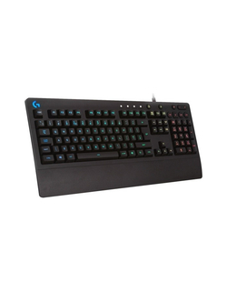 Клавиатура 920-008092 Logitech Клавиатура игровая G213 Prodigy, оригинальная заводская гравировка RU / LAT