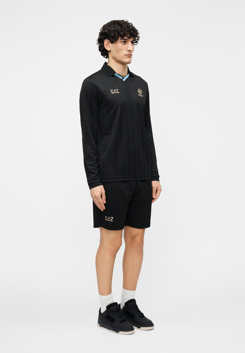 EA7 Emporio Armani Футболка-поло - Чёрный