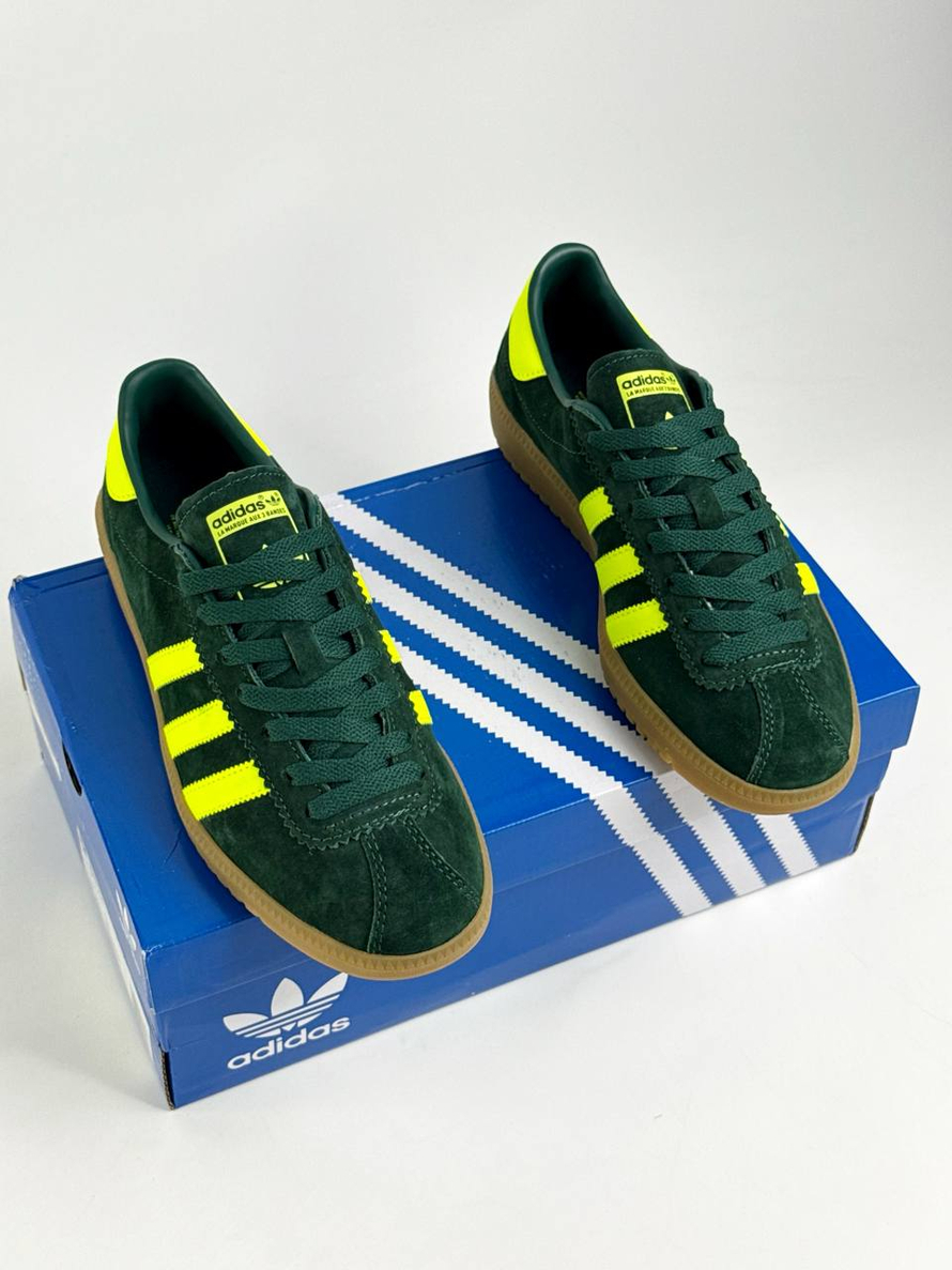 Кроссовки Adidas Bermuda #B275 (зел.)