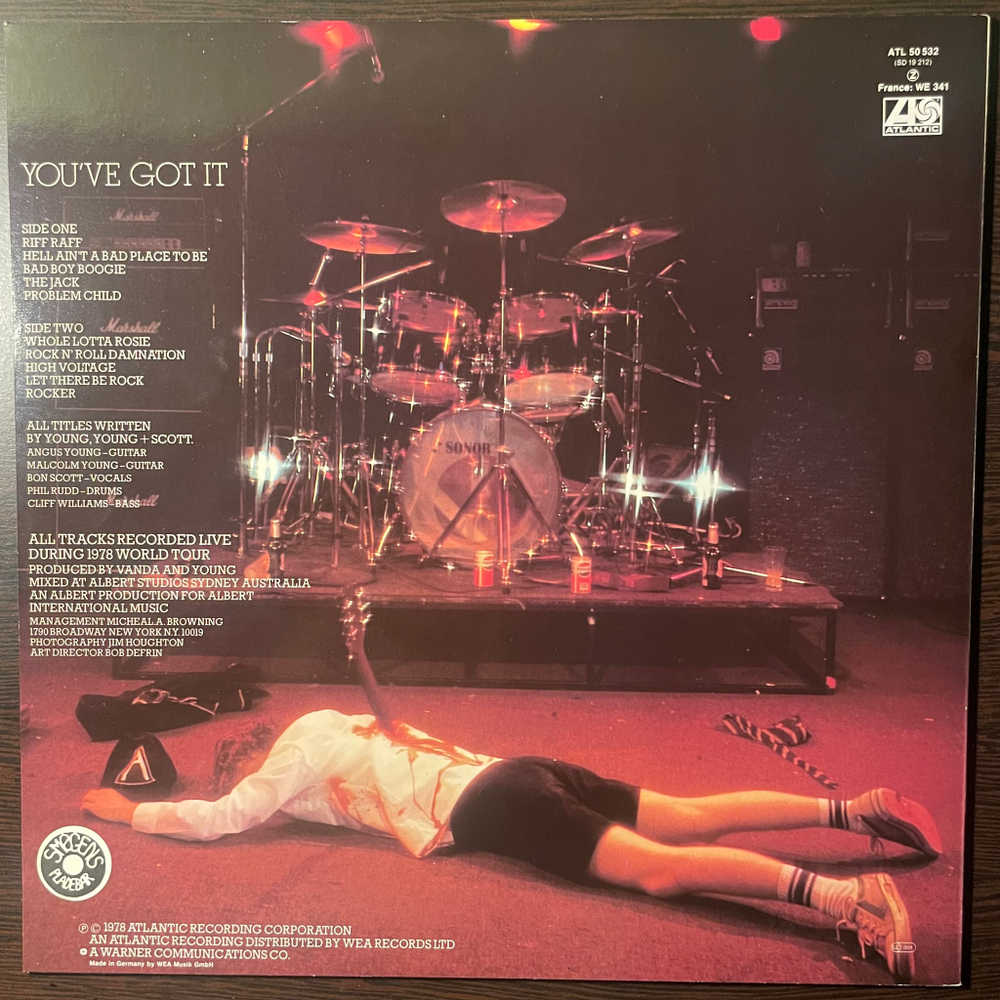 AC/DC ‎– If You Want Blood (Германия)