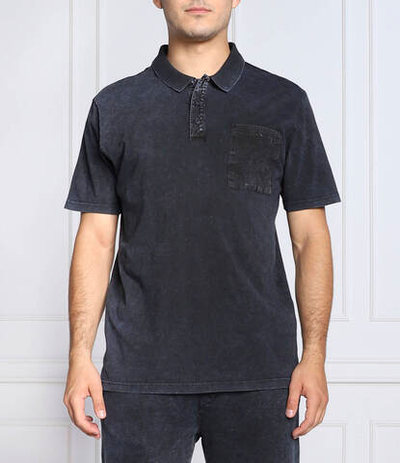 поло peacid BOSS ORANGE - темно-синий(50472304)