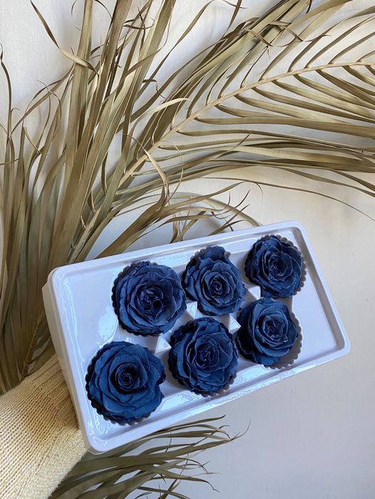 Роза классическая сине-серая d=5 см