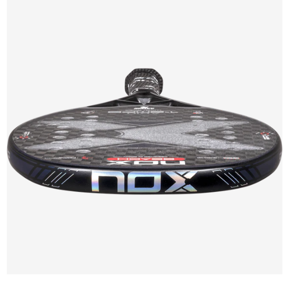 Ракетка для пляжного тенниса AR10 TEMPO Nox с Итальянским нанесением "Glipper"