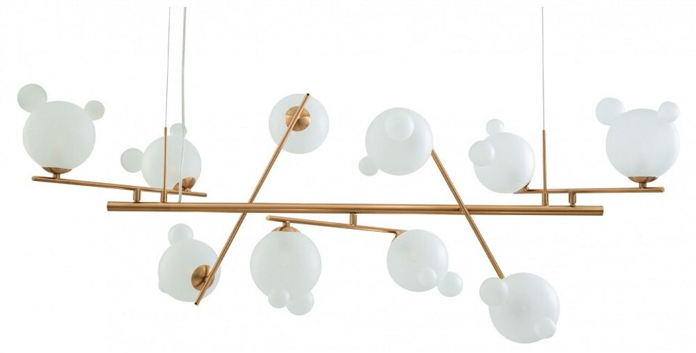 Подвесная люстра Freya Flaty FR5374PL-10BS