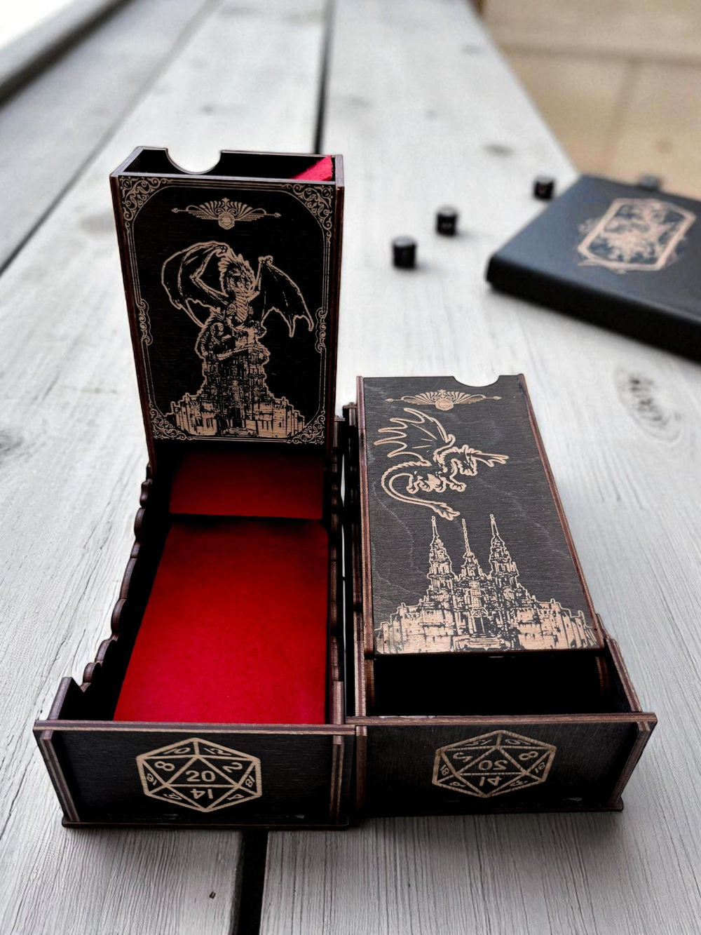 Dice Tower «Дракон на замке 2» — дерево