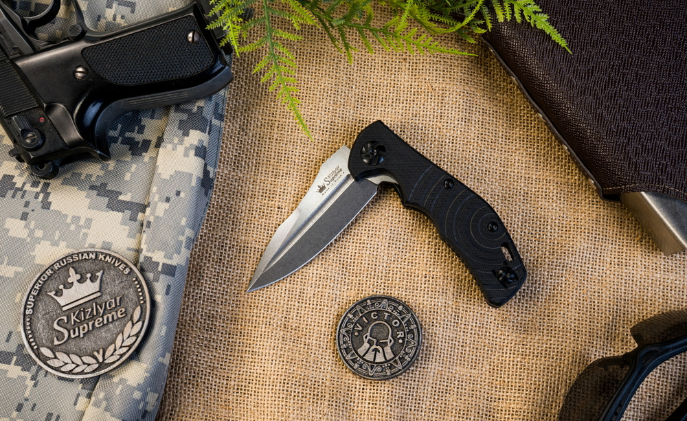 Складной нож Bloke Z Elmax StoneWash