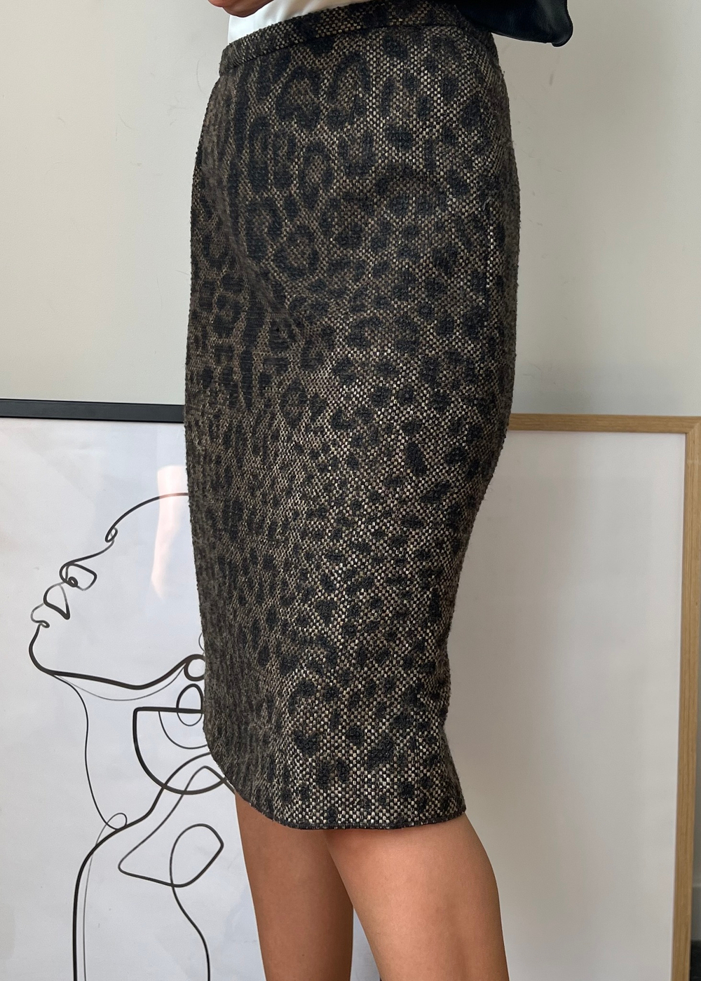 Шерстяная юбка Dolce&Gabbana, S