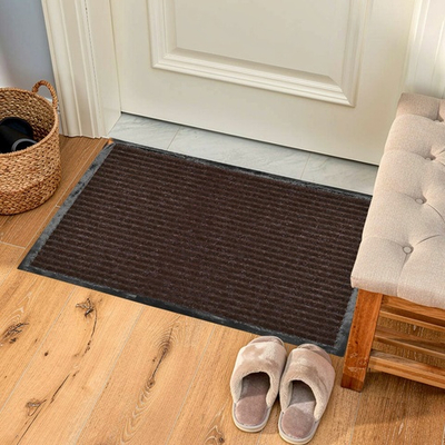 Коврик 40*60см влаговпитывающий ребристый, цвет в ассортименте