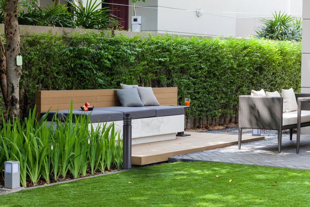 Ландшафтный светильник IP65,  D150xH900 мм,  18Вт,  3000К,  темно-серый