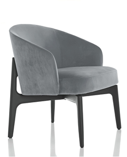 Дизайнерский стул MAGNOLIA нубук